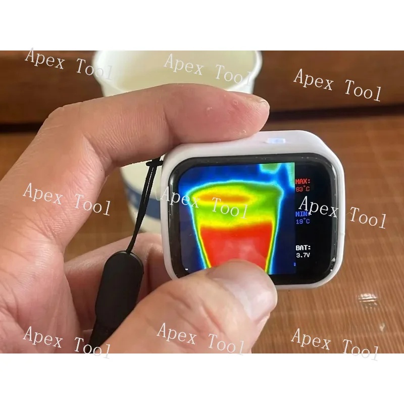 Underfloor Heating Thermal Detector - 320 x 240 해상도의 터치스크린을 갖춘