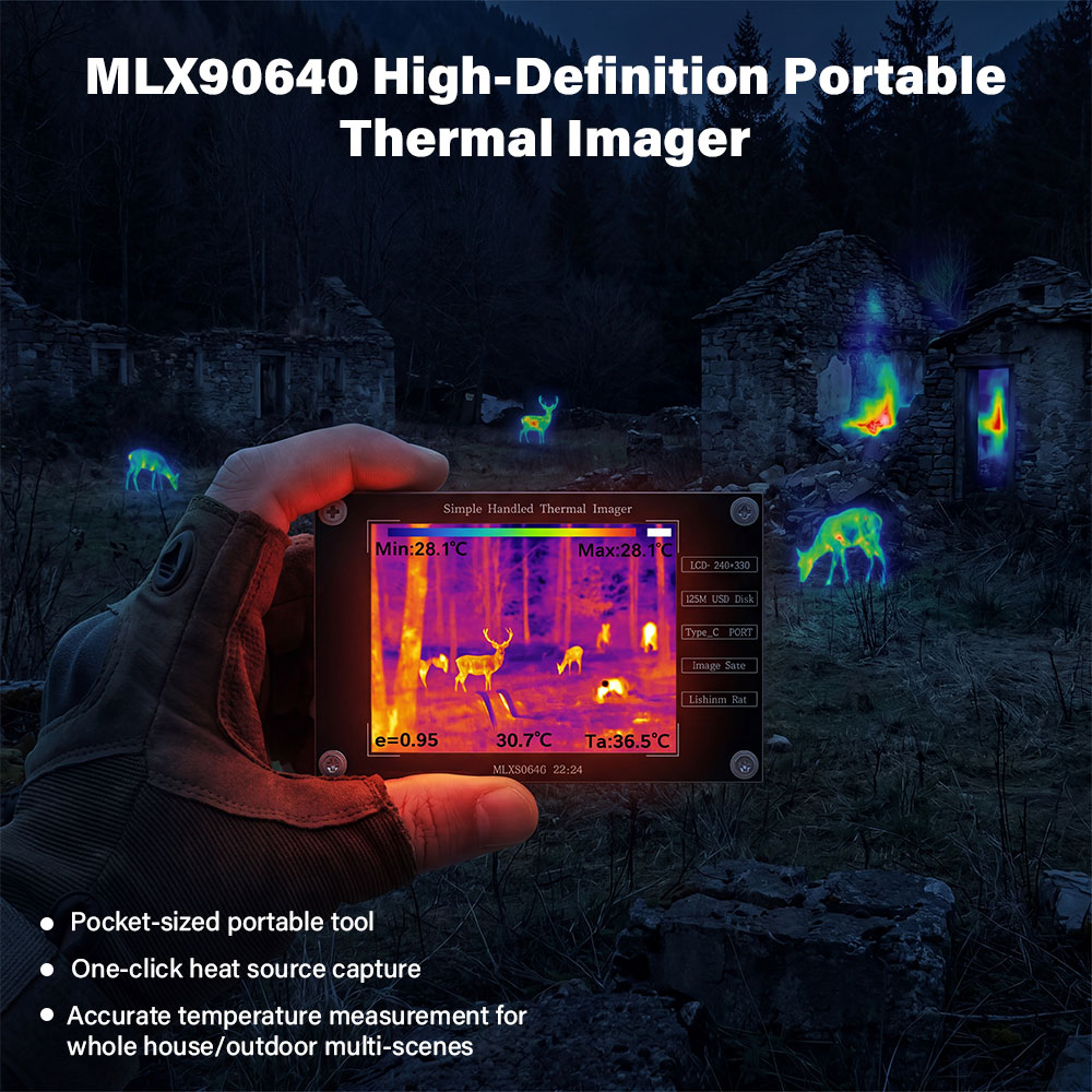 Nf 521 Thermal Imaging Camera - 휴대용 적외선 이미저 -40 ℃ ~300