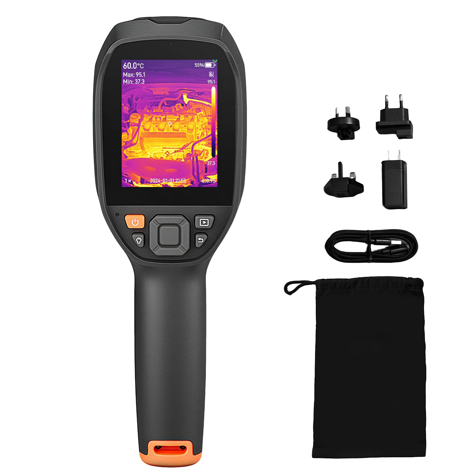 Thermal Imaging Camera 256X192 - VEVOR Pro 열화상 카메라 512 x