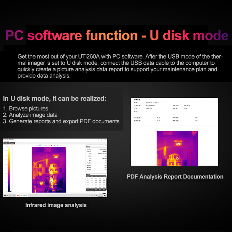 UNI-T UTI260B UTI260A 열화상 카메라  - Nf 521 Thermal Imaging Camera 리뷰 및 가격