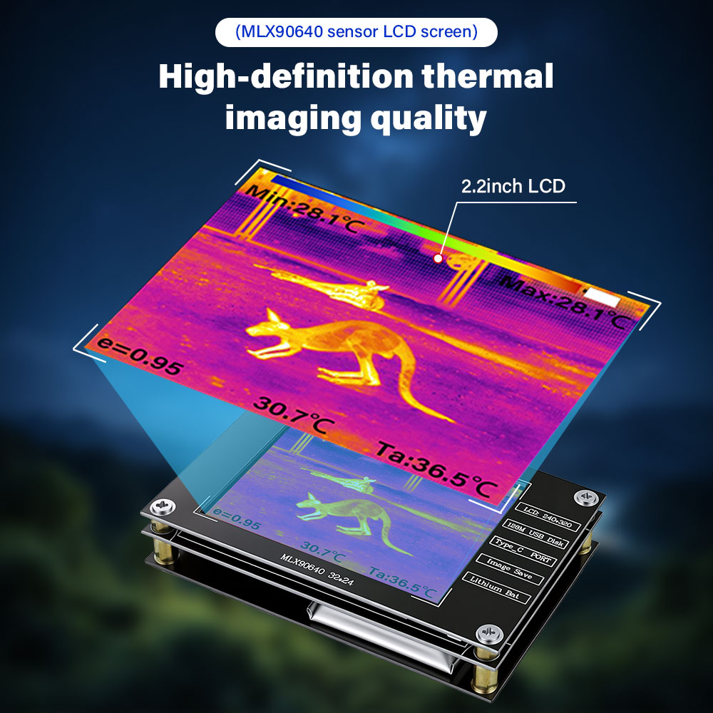 휴대용 적외선 이미저 -40 ℃ ~300 ℃   3.2 - Nf 521 Thermal Imaging Camera 리뷰 및 가격